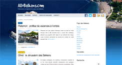 Desktop Screenshot of allobalkans.com