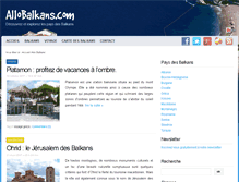 Tablet Screenshot of allobalkans.com